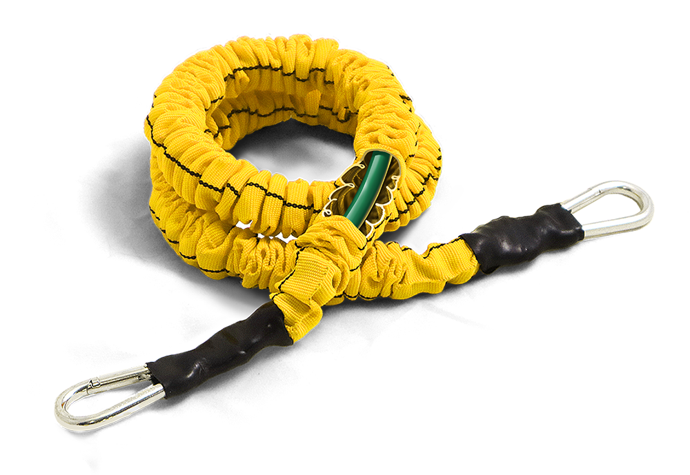 elastic extension spring cutaway
